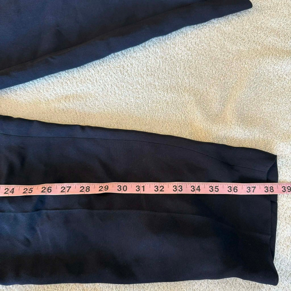 Women's Casual Corner Annex Navy Petite Trousers Size 10P - Picture 10 of 11